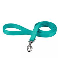 Coastal Double-Ply Teal Dog Leash 1&quot; X 4&quot;  I018902