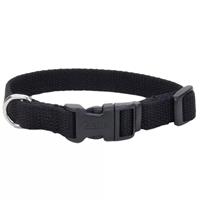 Coastal New Earth Soy Adjustable Dog Collar Onyx I018914b