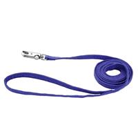 Coastal Li&#39;l Pals Blue Microfiber Dog Leash 3/8&quot; X 6&#39; I019073
