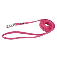 Coastal Li&#39;l Pals Pink Microfiber Dog Leash 3/8&quot; X 6&#39; I019074