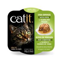 Catit Fish Dinner with Layer of Tilapia &amp; Potato 2.8 oz I019770