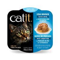 Catit Fish Dinner with Layer of Whitefish &amp; Pumpkin 2.8 oz. I019771