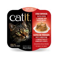 Catit Fish Dinner with Layer of Shrimp and Green Beans 2.8 oz. I019772