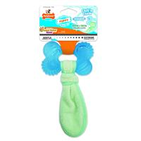 Nylabone Puppy Chill&#39;n Chew Freezer Dog Bone Peanut Butter Flavor I020352