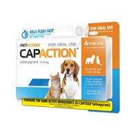 CAPACTION Oral Treatment for Flea Infestation on Dogs 2-25 lbs I020379