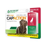 CAPACTION Oral Treatment for Flea Infestation on Dogs Over 25 lbs I020380