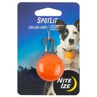 Nite Ize SpotLit Collar Light - Orange I020489