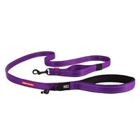 EzyDog Soft Trainer Leash with Traffic Control Handle Purple I020740