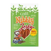 Catit Nibbly Chicken &amp; Fish Jerky 1oz I020766