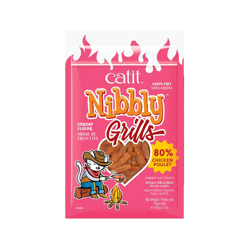 Catit Nibbly Chicken &amp; Shrimp Grills 1oz I020769