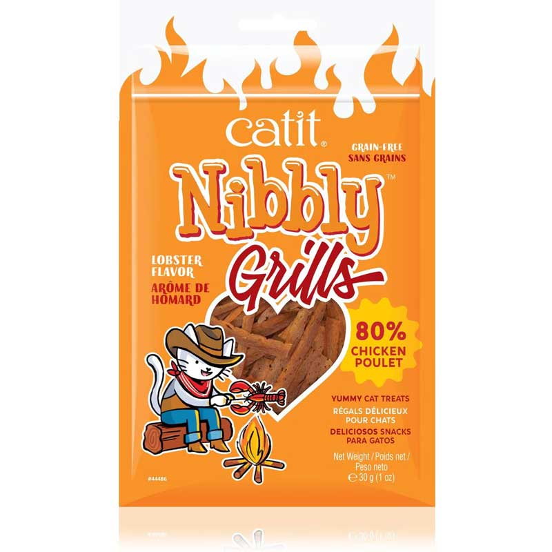 Catit Nibbly Grills Chicken &amp; Lobster Cat Treats 1.05oz I020770