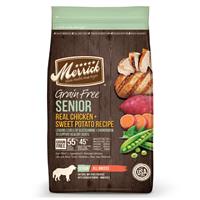 Merrick Grain-Free Senior Real Chicken &amp; Sweet Potato Recipe 22 Lbs. I021127