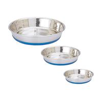 Indipets Shallow Heavy Dish with Silicon Bonded Base I021218b