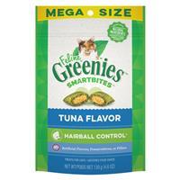 Feline Greenies Smartbites Tuna Flavor Hairball Control I021405b
