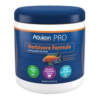 Aqueon PRO Herbivore Formula Sinking Pellet Fish Food 4.8 oz. I021484