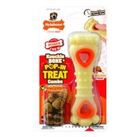 Nylabone Power Chew Knuckle Bone &amp; Pop-In Treat Toy Combo I021549b