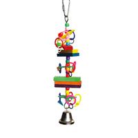 A&amp;E Cage Company Happy Beaks Beads and Blocks Toy  I021612