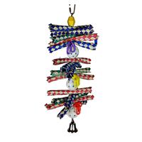 A&amp;E Happy Beaks Large Finger Stack Bird Toy  I021614