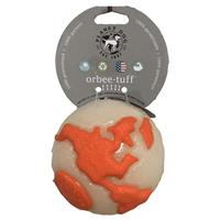 Planet Dog Orbee-Tuff Planet Ball Orange Dog Toy Large 4&quot; I021706
