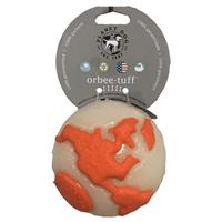 Planet Dog Orbee-Tuff Planet Ball Orange Dog Toy Small 2.25&quot; I021708