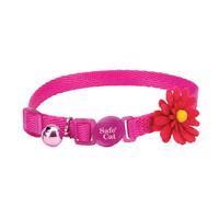 Coastal Safe Cat Break Away Pink Flower Cat Collar I021753
