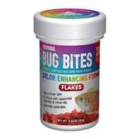 Fluval Bug Bites Color Enhancing Formula Flakes
