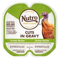 Nutro Perfect Portions Cuts in Gravy Turkey Recipe Adult Cat Food I021863
