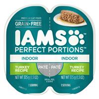 IAMS Perfect Portions Indoor Pate Turkey Recipe I021880
