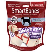 Smart Bones Smart DoubleTime Chews Chicken Medium 3pk I021939