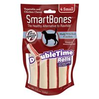SmartBones DoubleTime Rolls Chicken Small 4pk I021940