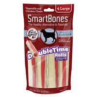 SmartBones DoubleTime Rolls Chicken Large 4pk I021941