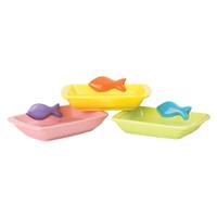 Petrageous Designs Teeny Tiny Fish Cat Food Bowl 2.5 oz I022164