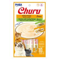 Inaba Churu Chicken &amp; Chicken with Scallop Variety 10pk I022182