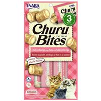 Inaba Churu Bites Chicken Wraps Tuna with Salmon Recipe 3pk I022186