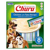Inaba Dog Churu Chicken With Tuna Recipe 8pk I022188