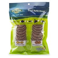 PetSafe Busy Buddy Peanut Butter &amp; Rawhide Treat Refill Rings Size B  I022224