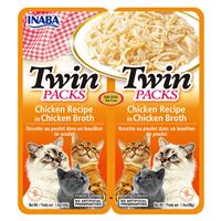 Inaba Twin Pack Chicken Recipe in Chicken Broth for Cats I022293