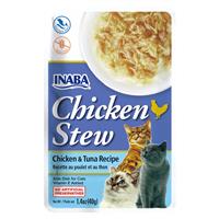 Inaba Chicken Stew Chicken &amp; Tuna Recipe for Cats 1.4 oz. I022299