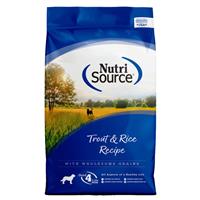 NutriSource Trout &amp; Brown Rice Formula 30 Lbs. I022403