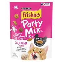 Friskies Party Mix California Crunch Adult Cat Treats 6 oz. I022422
