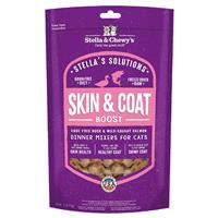 Stella &amp; Chewy&#39;s Stella&#39;s Solution Skin &amp; Coat Boost Cage-Free Duck &amp; Wild-Caught Salmon Dinner Morsels for Cats 7.5 oz. I022578