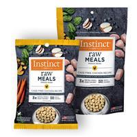 Nature&#39;s Variety Instinct Raw Freeze-Dried Meals Cage-Free Chicken Recipe Dog Food  I022817b