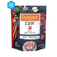 Nature&#39;s Variety Instinct Raw Frozen Bites Real Beef Recipe  I022819b