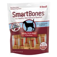 SmartBones Real Chicken Small Bones 6pk I022859