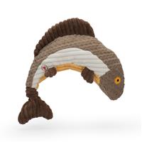 HuggleHounds Totally Tiger Trout Knottie Dog Toy I022996b