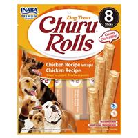 Inaba Churu Rolls Chicken Recipe for Dogs 8 Pk. I023093