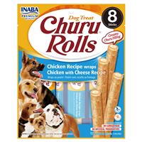Inaba Churu Rolls Chicken Recipe for Dogs 8 Pk. I023094