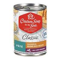 Chicken Soup Classic Pate Chicken &amp; Brown Rice Recipe for All Life Stages 13 oz. I023161