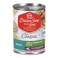Chicken Soup Classic Pate Lamb &amp; Brown Rice Recipe for All Life Stages 13 oz. I023163