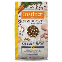 Nature&#39;s Variety Instinct Raw Boost Whole Grain Recipe with Real Chicken &amp; Brown Rice I023176